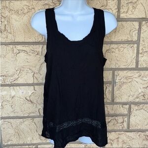 Harlowe & Graham Tank Top Flow Black Small Light